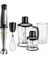 Braun | MultiQuick 7 Hand Blender | MQ 7045X | Hand Blender | 1000 W | Number of speeds 6 | Chopper | Black/Stainless steel