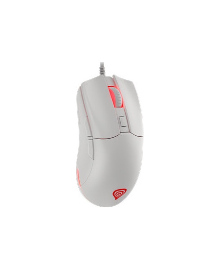 Genesis | Ultralight Gaming Mouse | Krypton 750 | Wired | Optical | Gaming Mouse | USB 2.0 | White | Yes