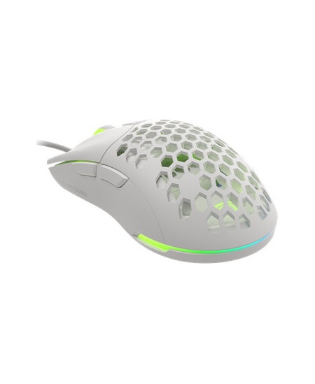 Genesis | Ultralight Gaming Mouse | Krypton 750 | Wired | Optical | Gaming Mouse | USB 2.0 | White | Yes