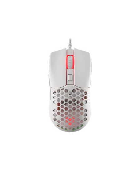 Genesis | Ultralight Gaming Mouse | Krypton 750 | Wired | Optical | Gaming Mouse | USB 2.0 | White | Yes