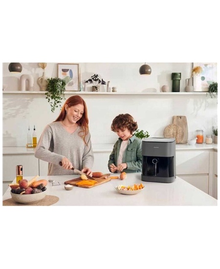 Panasonic NF-CC500SXE Air Fryer, 5L, Black | Panasonic