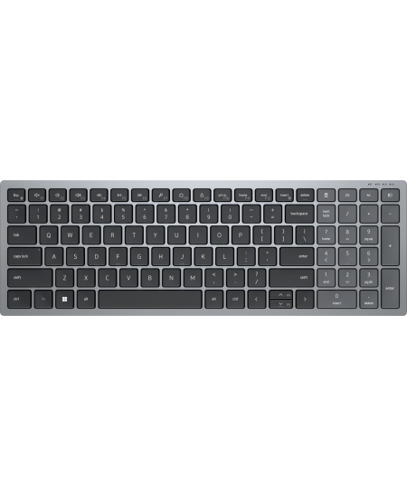 Dell Keyboard KB740 Wireless, US, 2.4 GHz, Bluetooth 5.0, Titan Gray