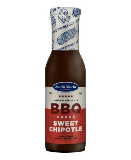 SMR BBQ padažas-glajus su Chipotle aitriosiomis paprikomis 355g