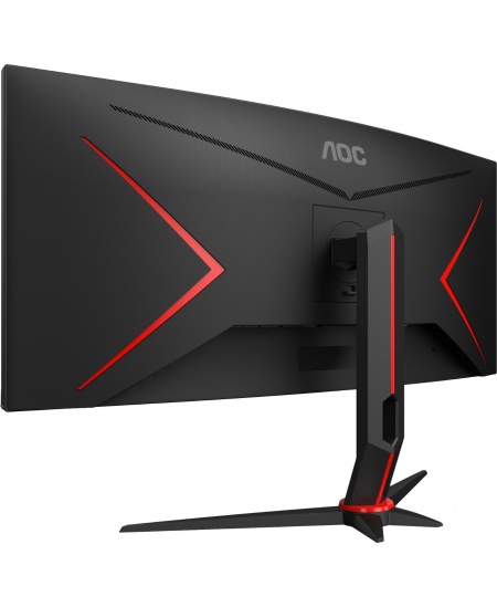 AOC | Gaming Monitor | CU34G2XP/BK | 34 " | VA | 21:9 | 180 Hz | 1 ms | 3440 x 1440 pixels | HDMI ports quantity 2 | Black