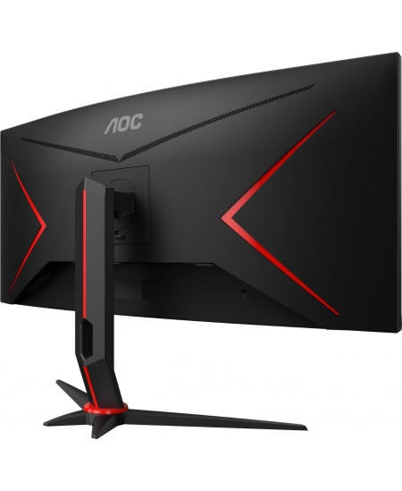 AOC | Gaming Monitor | CU34G2XP/BK | 34 " | VA | 21:9 | 180 Hz | 1 ms | 3440 x 1440 pixels | HDMI ports quantity 2 | Black