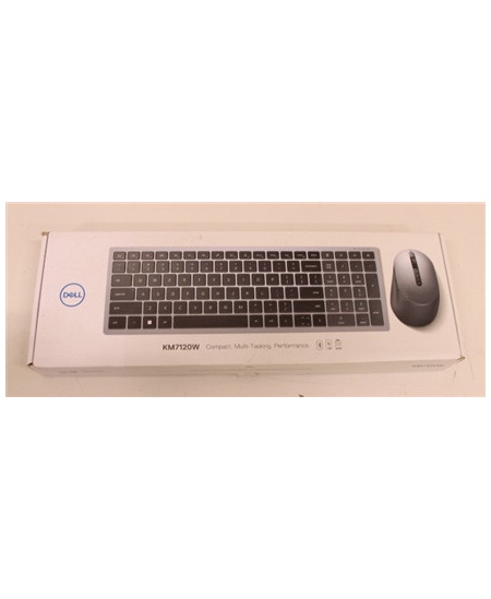 SALE OUT.  | Dell | Keyboard and Mouse | KM7120W | Wireless | 2.4 GHz, Bluetooth 5.0 | Batteries included | US | REFURBISHED | B