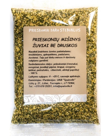 Prieskoniai žuviai, be druskos, 0,5kg