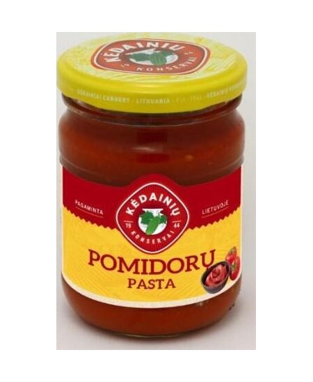 Pomidorų pasta KĖDAINIŲ, 23-25%,  250 g