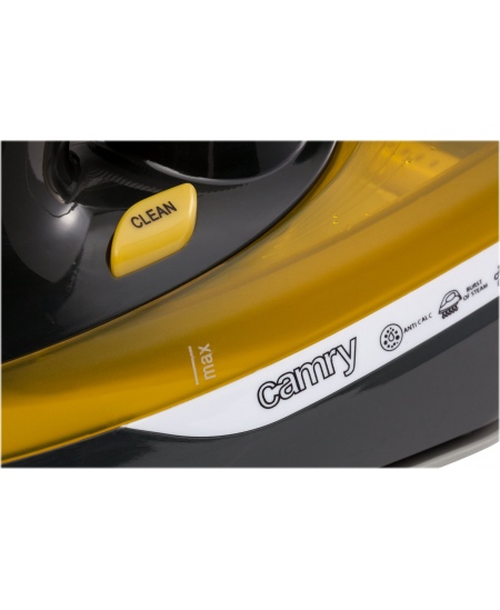 Camry | Iron | CR 5029 | Steam Iron | 2400 W | Continuous steam 40 g/min | Steam boost performance 70 g/min | White/Black/Gold