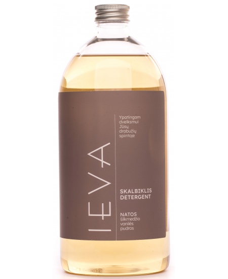 Skalbiklis IEVA (šilkmedžio, vanilės ir pudros aromato), 1000 ml