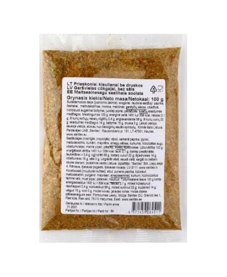 Prieskoniai kiaulienai, be druskos, 100 g