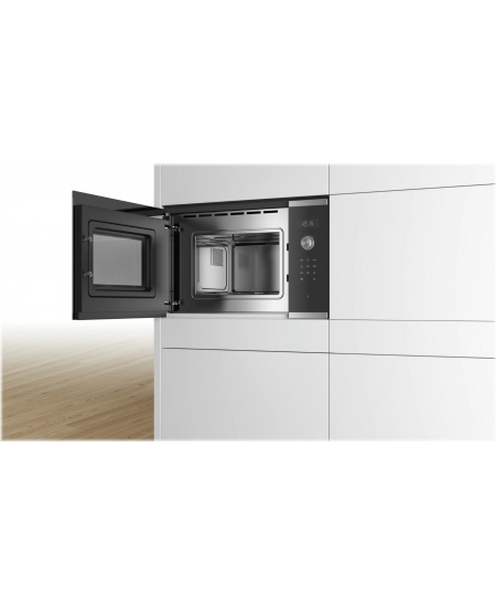 Bosch | Microwave Oven | BFL524MS0 | Built-in | 20 L | 800 W | Black