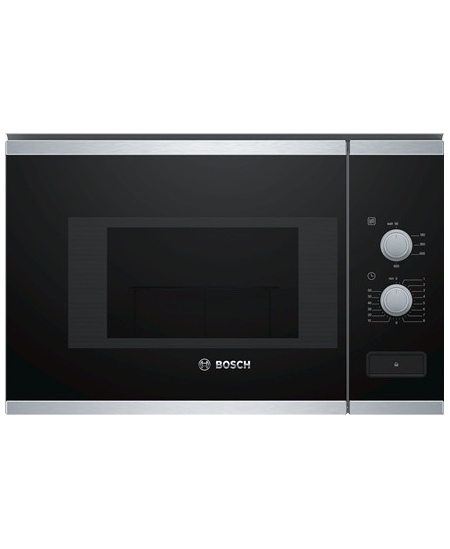 Bosch | Microwave Oven | BFL520MS0 | Built-in | 20 L | 800 W | Stainless steel/Black