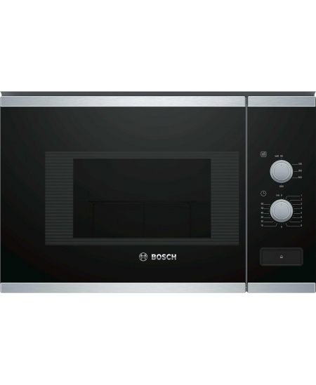 Bosch | Microwave Oven | BFL520MS0 | Built-in | 20 L | 800 W | Stainless steel/Black