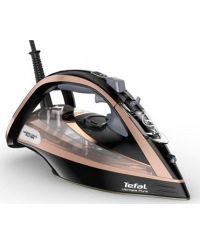 TEFAL | Steam Iron | FV9845 | Steam Iron | 3200 W | Water tank capacity 350 ml | Continuous steam 60 g/min | Black/Rose Gold