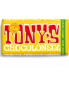 Pieniškas šokoladas TONY'S, 32%, su nuga kremu, 180g