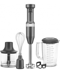 KitchenAid Hand blender with accessories | 5KHBV83EDG | Hand Blender | 180 W | Number of speeds Variable | Charcoal Grey