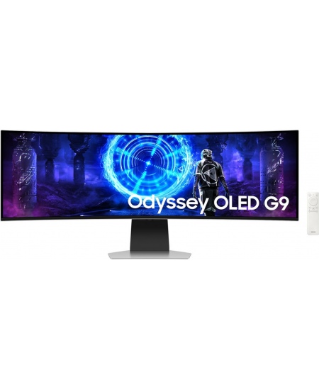 Samsung LS49DG950SUXEN Odyssey G9 G95SD | 49 " | OLED | DQHD | 32:9 | 240 Hz | 5120 x 1440 pixels | 250 cd/m² | HDMI ports