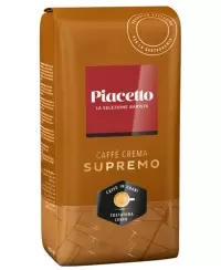 Kavos pupelės PIACETTO Supremo Cafe Crema, 1 kg