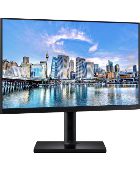 Samsung | Flat Monitor | LF24T450FQRXEN | 24 " | IPS | FHD | 16:9 | 75 Hz | 5 ms | 1920 x 1080 | 250 cd/m² | HDMI ports qu