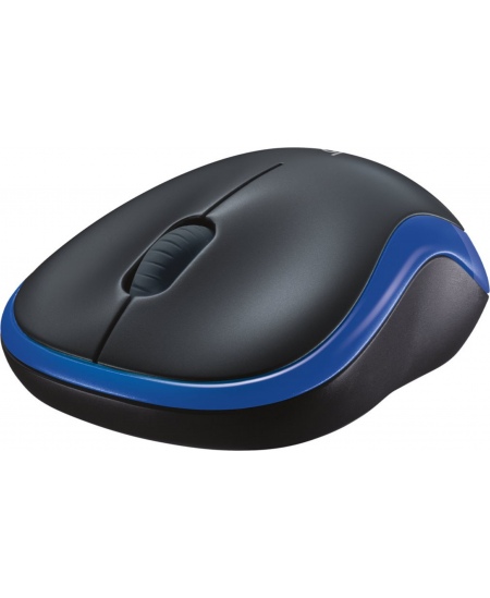 Logitech Mouse M185 Wireless, Blue/ black