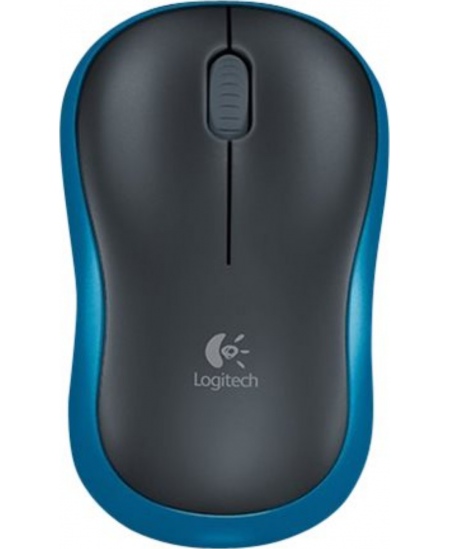 Logitech Mouse M185 Wireless, Blue/ black