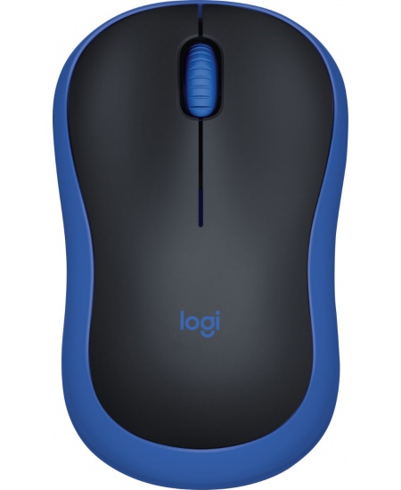 Logitech Mouse M185 Wireless, Blue/ black