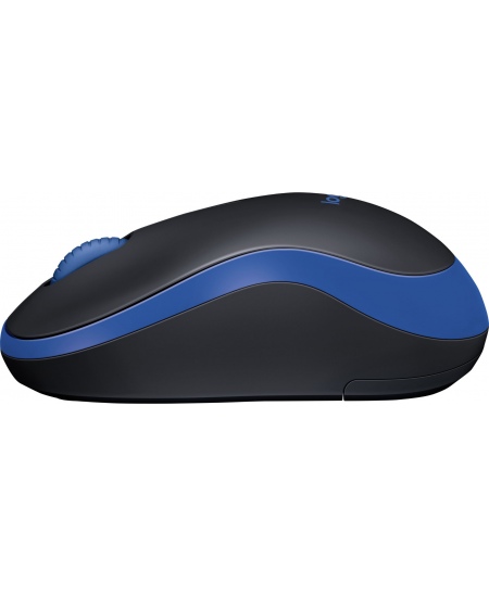 Logitech Mouse M185 Wireless, Blue/ black