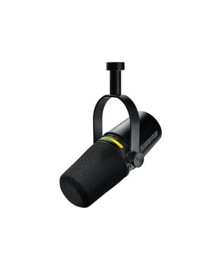 Shure Podcast Microphone | MV7+ | USB Type-C | Black
