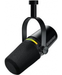 Shure Podcast Microphone | MV7+ | USB Type-C | Black