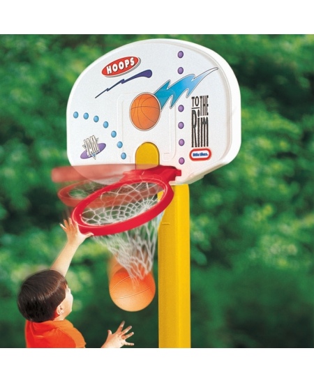 Little Tikes Duża Koszykówka dla Dzieci Regulowana i Składana