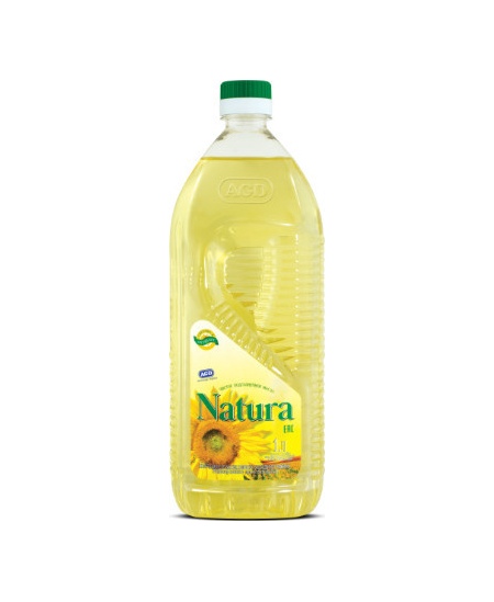Saulėgrąžų aliejus NATURA, 1 l