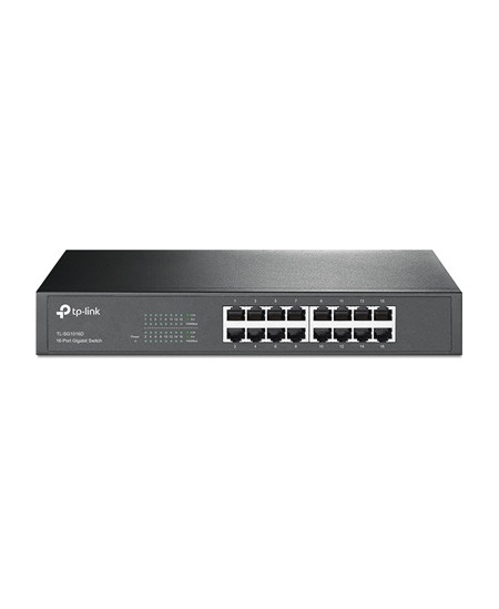 TP-LINK | 16-Port Gigabit Switch | TL-SG1016D | Unmanaged | Desktop/Rackmountable