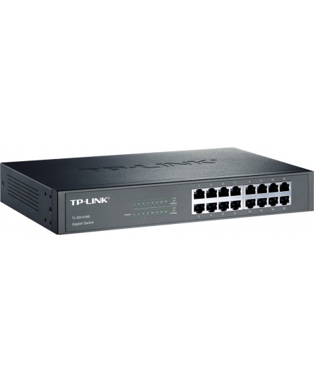 TP-LINK | 16-Port Gigabit Switch | TL-SG1016D | Unmanaged | Desktop/Rackmountable