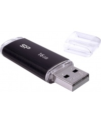 Silicon Power Ultima U02 16 GB, USB 2.0, Black