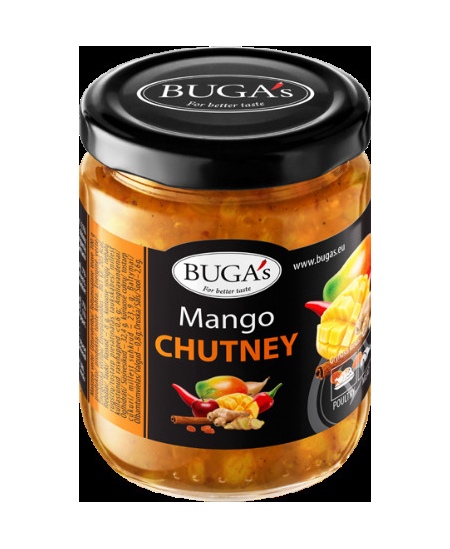 Mango Čatnis BUGA's, 170 g