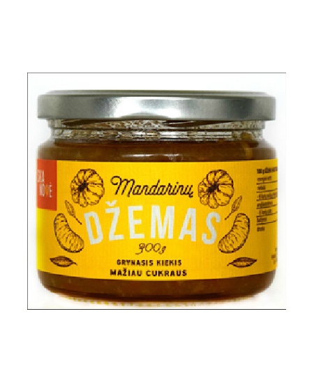 Mandarinų džemas SKANOVĖ, 300 g