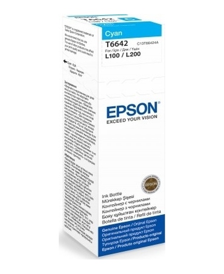 Epson (C13T66424A), žydra kasetė rašaliniams spausdintuvams (SPEC)