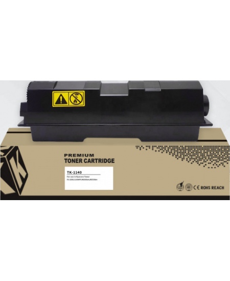 Neoriginali HYB Kyocera TK-1140 Lazerinė kasetė, Juoda
