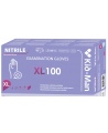 Vienkartinės nitrilinės pirštinės KID-MAN, XL dydis, 100 vnt.