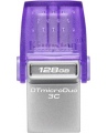 Kingston | DataTraveler | DT Micro Duo 3C | 128 GB | USB Type-C and Type-A | Purple