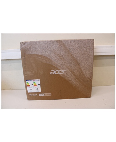 SALE OUT. Acer Vero B8 B248YEbemiqprcuzx 23.8" IPS 1920x1080/16:9/4ms/300/100M:1/DP,HDMI/Audio Out/Webcam/Black | Acer | Ve