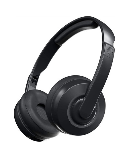 Skullcandy Wireless Headphones Cassette Wireless/Wired, On-Ear, Microphone, 3.5 mm, Bluetooth, Black