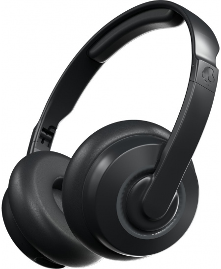 Skullcandy Wireless Headphones Cassette Wireless/Wired, On-Ear, Microphone, 3.5 mm, Bluetooth, Black