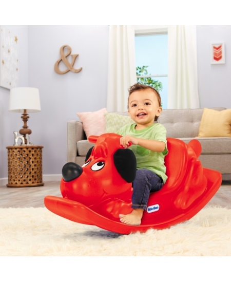 LITTLE TIKES Piesek Na Biegunach Czerwony Bujak