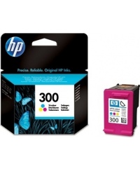 HP 300 (CC643EE) Rašalinė kasetė, Žydra, Purpurinė, Geltona
