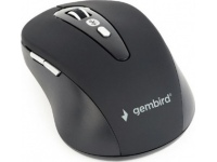 Gembird | MUSWB-6B-01 | Optical Mouse | Bluetooth v.3.0 | Black