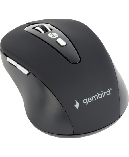 Gembird | MUSWB-6B-01 | Optical Mouse | Bluetooth v.3.0 | Black