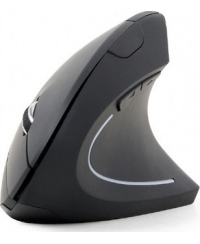 Gembird | MUSW-ERGO-01 | 2.4GHz Wireless Optical Mouse | Optical Mouse | USB | Black