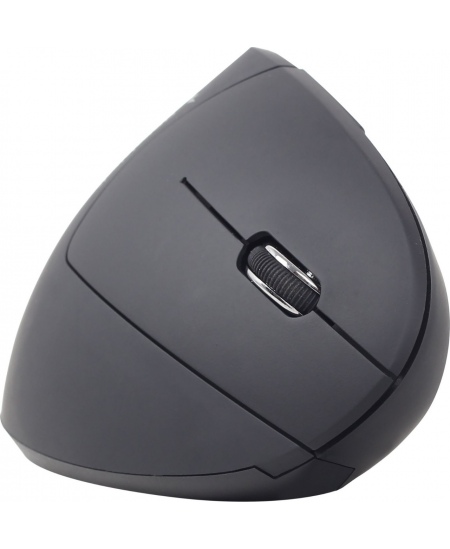Gembird | MUSW-ERGO-01 | 2.4GHz Wireless Optical Mouse | Optical Mouse | USB | Black